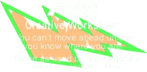 Click for free creative worksheet