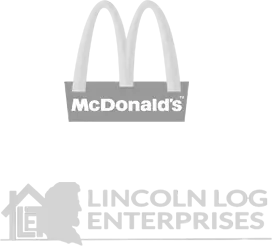 Graphics and Marketing, McDonalds - lincoln Log Homes