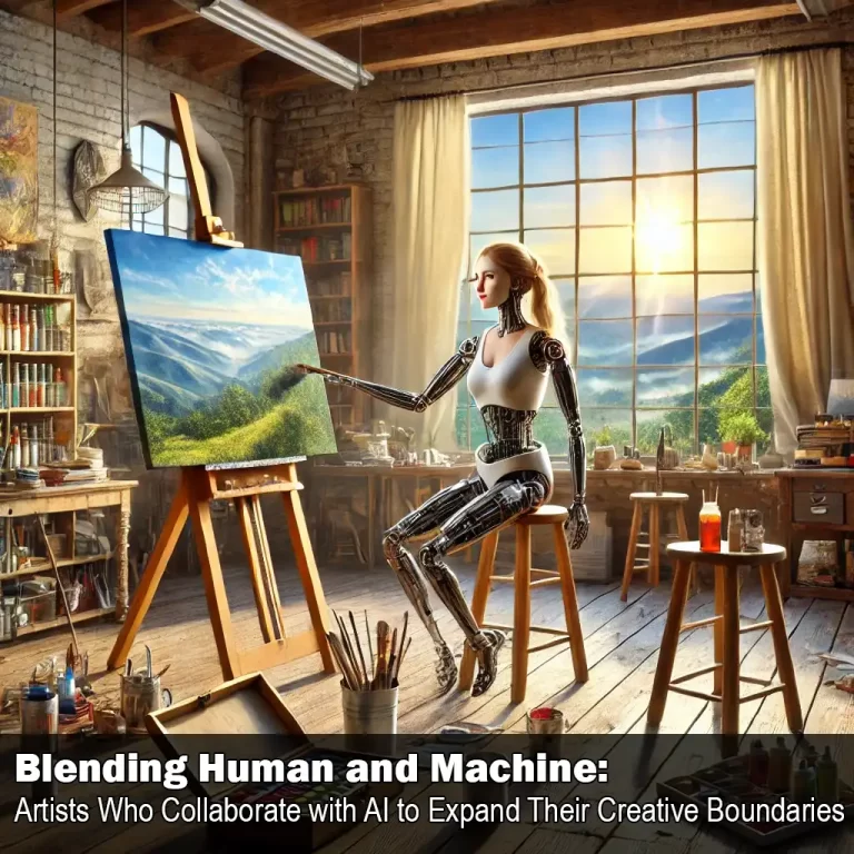 Blending Human and Machine: Artists Who Collaborate with AI