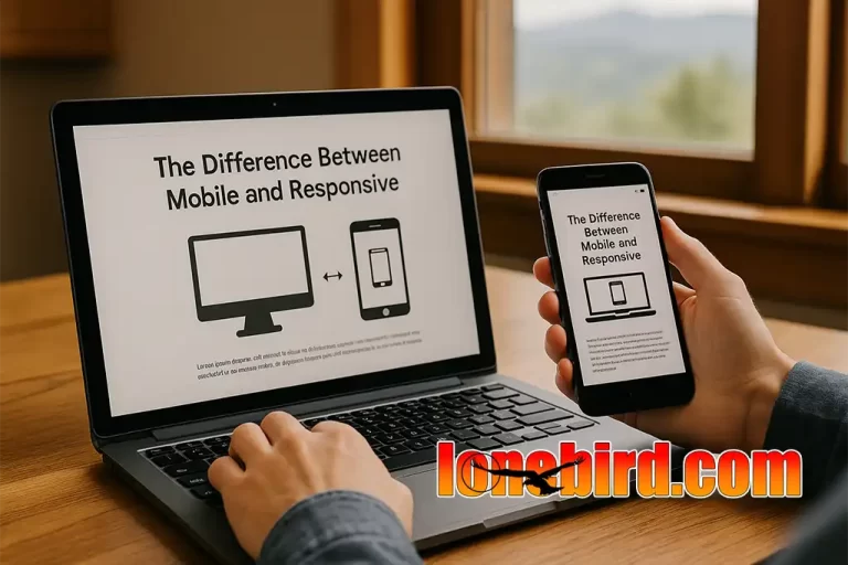 The Difference Between Mobile and Responsive Design