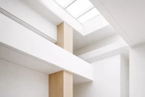 Clean architectural interior representing structure and efficiency in business systems