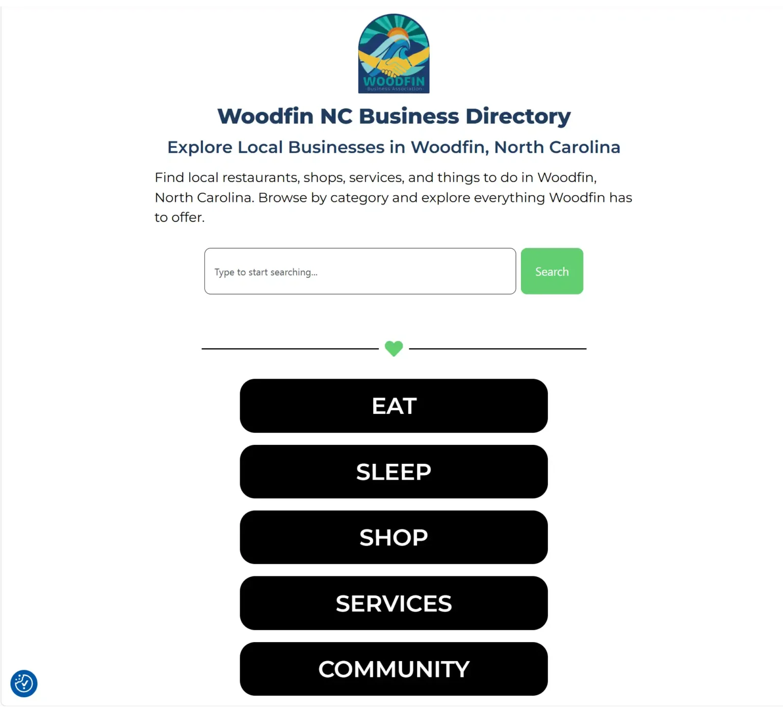 Woodfin NC public business directory